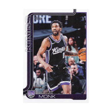 Malik Monk 2025-26 Topps Basketball #164 Sacramento Kings NBA Basketball - front