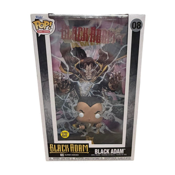 Black Adam Funko Pop Comic Covers 08 Glow DC Super Heroes Vinyl Figure