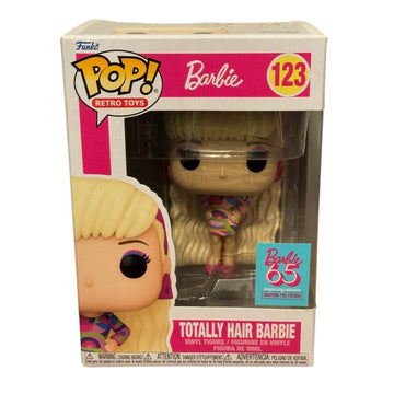Funko Pop Retro Toys Totally Hair Barbie #123 Vinyl Figure Mattel