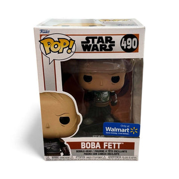 Funko Pop Boba Fett Star Wars #490 Walmart Exclusive bobblehead in sealed box