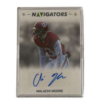 Malachi Moore 2025 Pulse Meridian Navigators Auto /15 Alabama Crimson Tide SSP