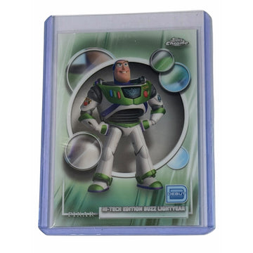 2026 Topps Chrome Disney Pixar Hi-Tech Edition Buzz Lightyear #200 NM Debut