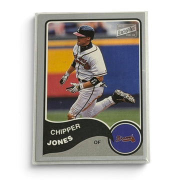 2003 Topps Bazooka Chipper Jones #190 Atlanta Braves MLB HOF Baseball Card