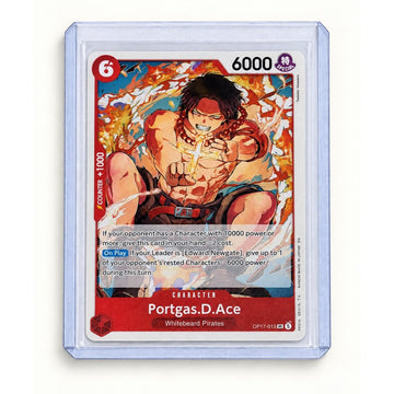 Portgas.D.Ace OP17-013 UC Foil Parallel English One Piece Card NM-Mint
