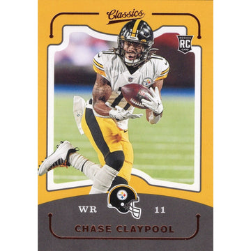 2020 Panini Chronicles Chase Claypool RC Steelers Classics CL-20 NFL Rookie