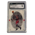 1998-99 UD SP Authentic Michael Jordan #8 Chicago Bulls basketball card graded CGC 9 Mint in protective slab