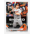 2025 Topps Now Pete Alonso signed MLB Baltimore Orioles card