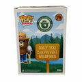 Smokey Bear Funko Pop 75th Anniversary collectible figure with signature shovel and wildfire prevention sign packaging
