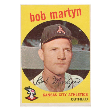 Bob Martyn 1959 Topps #41 MLB Kansas City Athletics Vintage VG Raw Card
