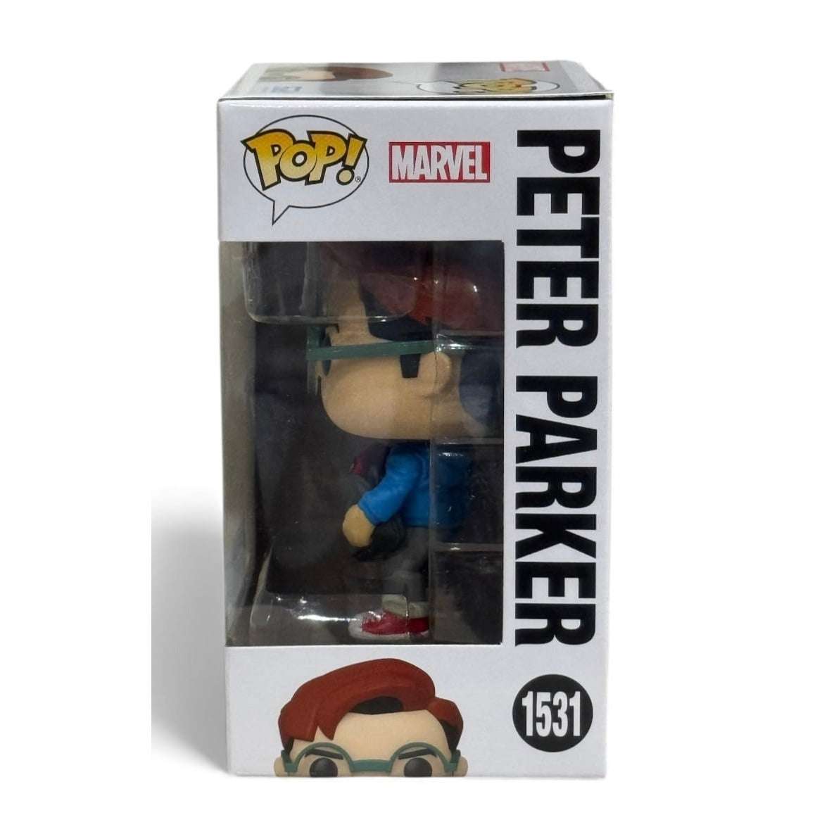 New sealed Funko Pop Peter Parker Marvel Spider-Man #1531 collectible figure in box