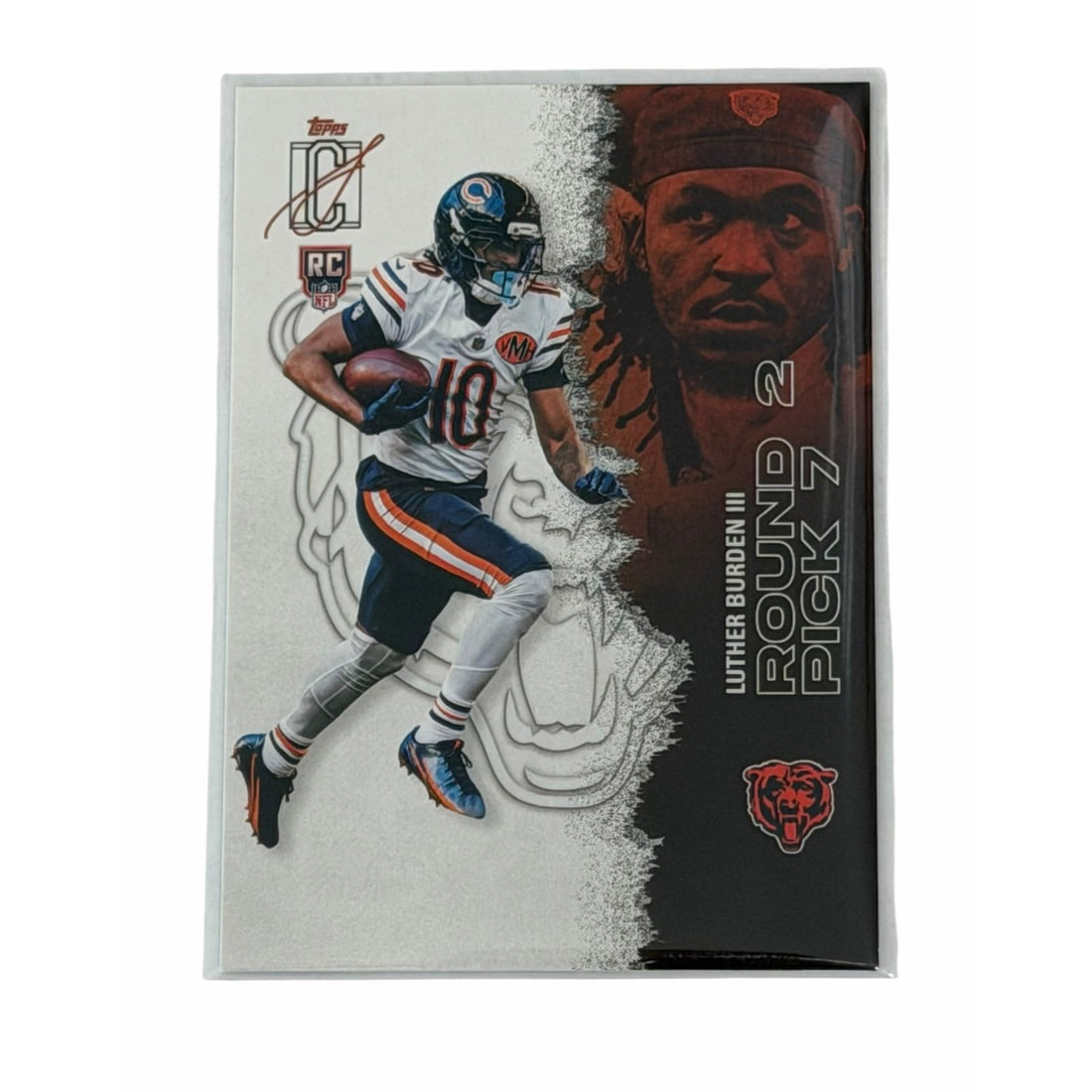 NFL Chicago Bears Luther Burden III NFL Chicago Bears Luther Burden III RC 2025 Topps Signature Class Card 232