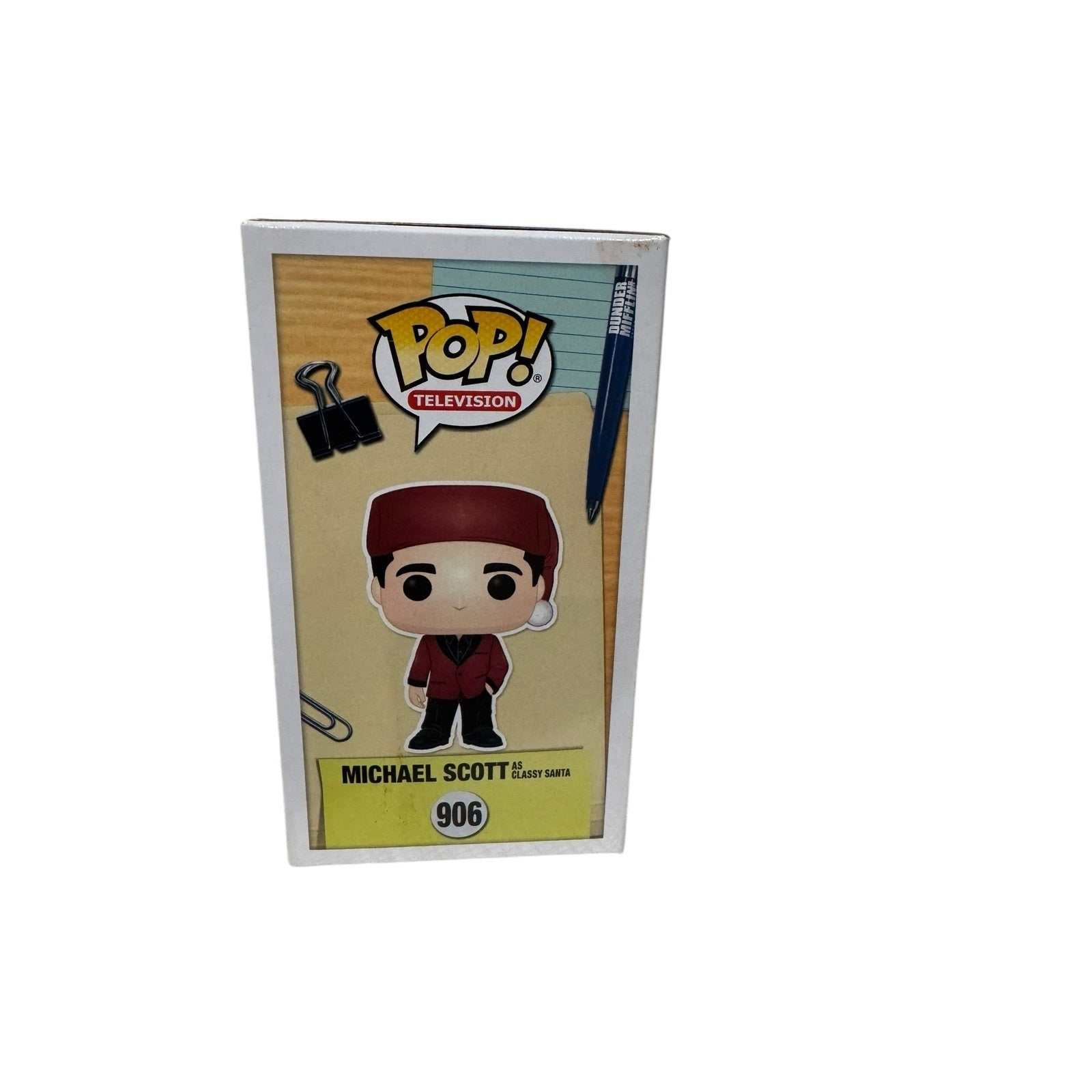 Funko Pop The Office Michael Scott Classy Santa holiday figure in original box