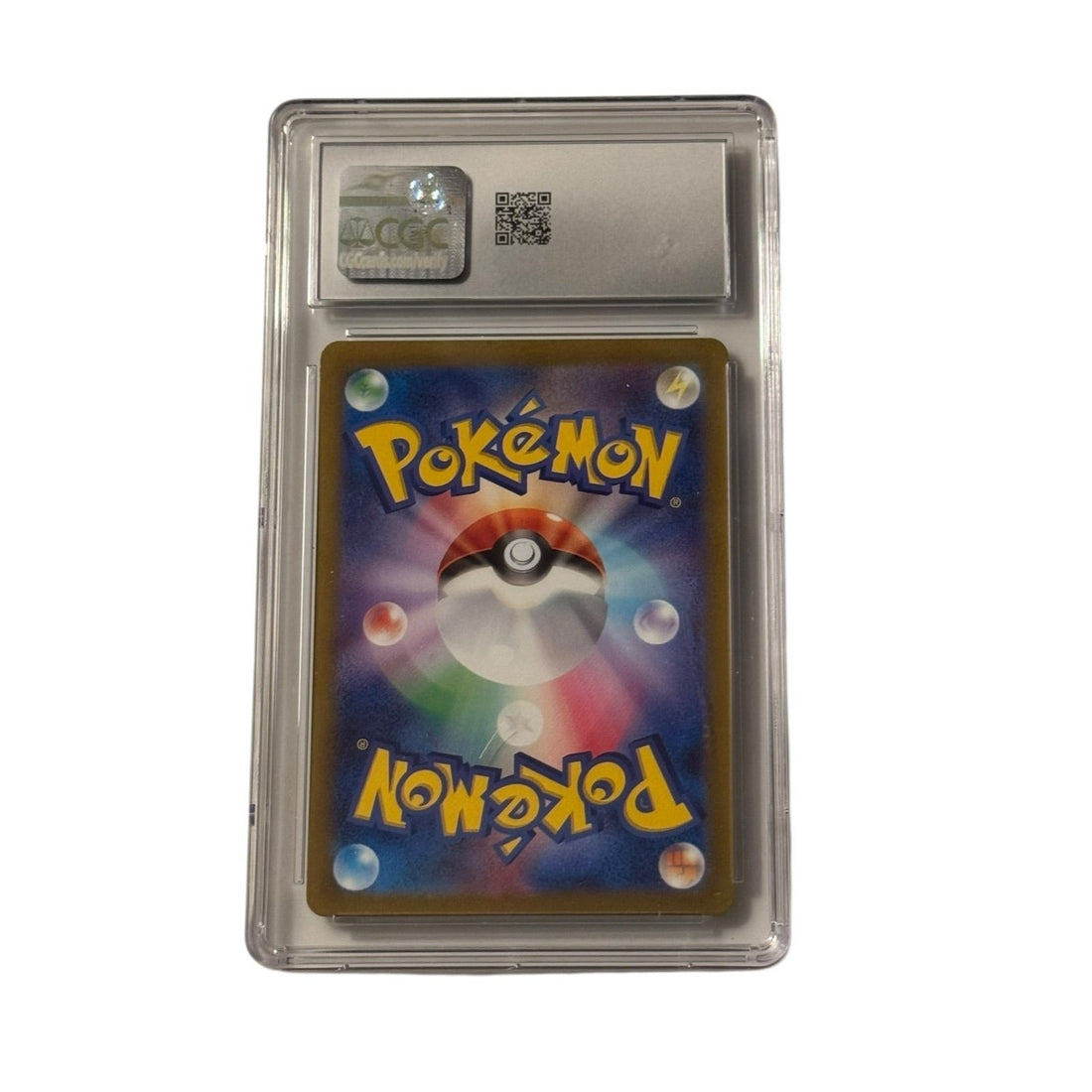 Farigiraf 2023 Pokémon Japanese Clay Burst Art Rare Holo CGC 8 card with rainbow holo accents and Japanese text in protective slab