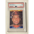 1989 Score Sandy Alomar Jr. Rookie MLB card #630 graded PSA 7 San Diego Padres