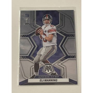 Eli Manning 2022 Panini Mosaic Football Card #300  NFL New York Football Giants*