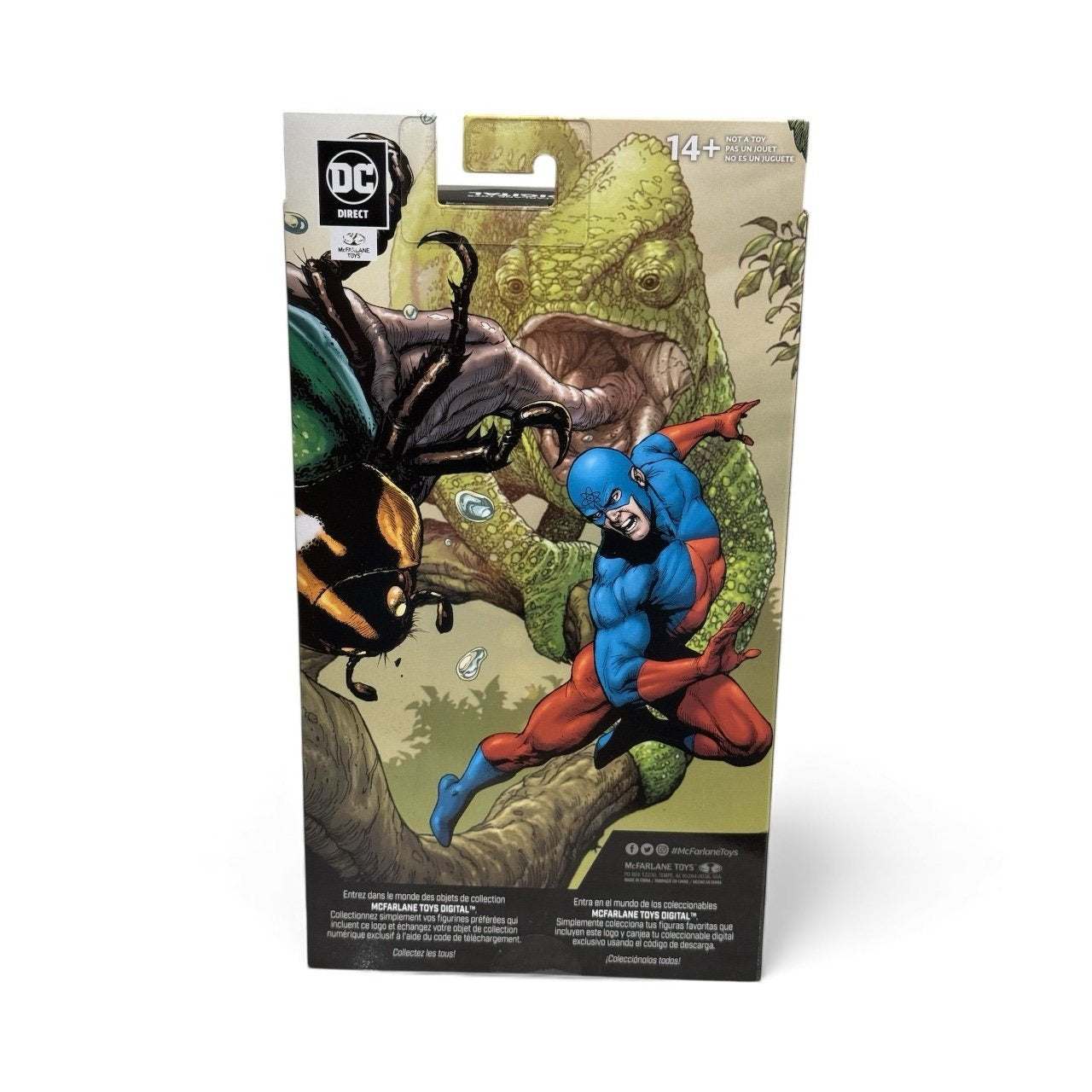 McFarlane DC Direct The Atom Silver Age 7-inch action figure sealed packaging