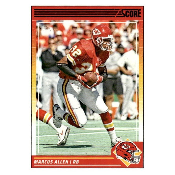 2024 NFL Score Football #299 Marcus Allen Kansas City Chiefs Near Mint Or Better