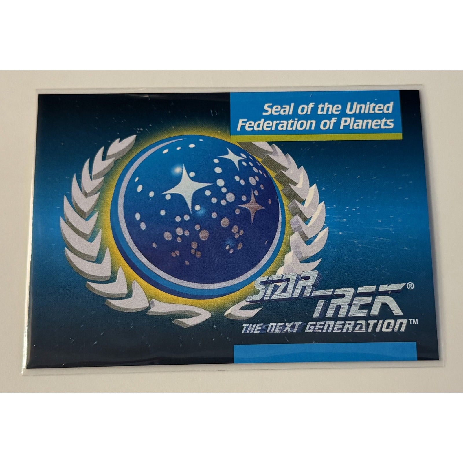 1992 Impel Star Trek: The Next Generation #077 Federation of Planets - Near Mint