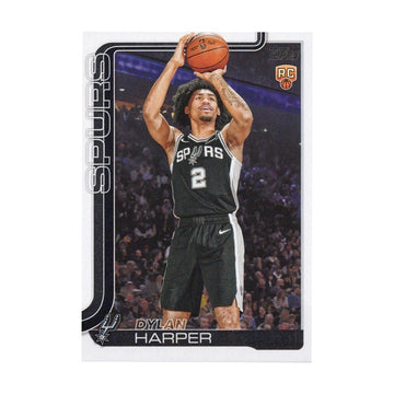 Dylan Harper 2025-26 Topps Basketball #202 San Antonio Spurs NBA Rookie