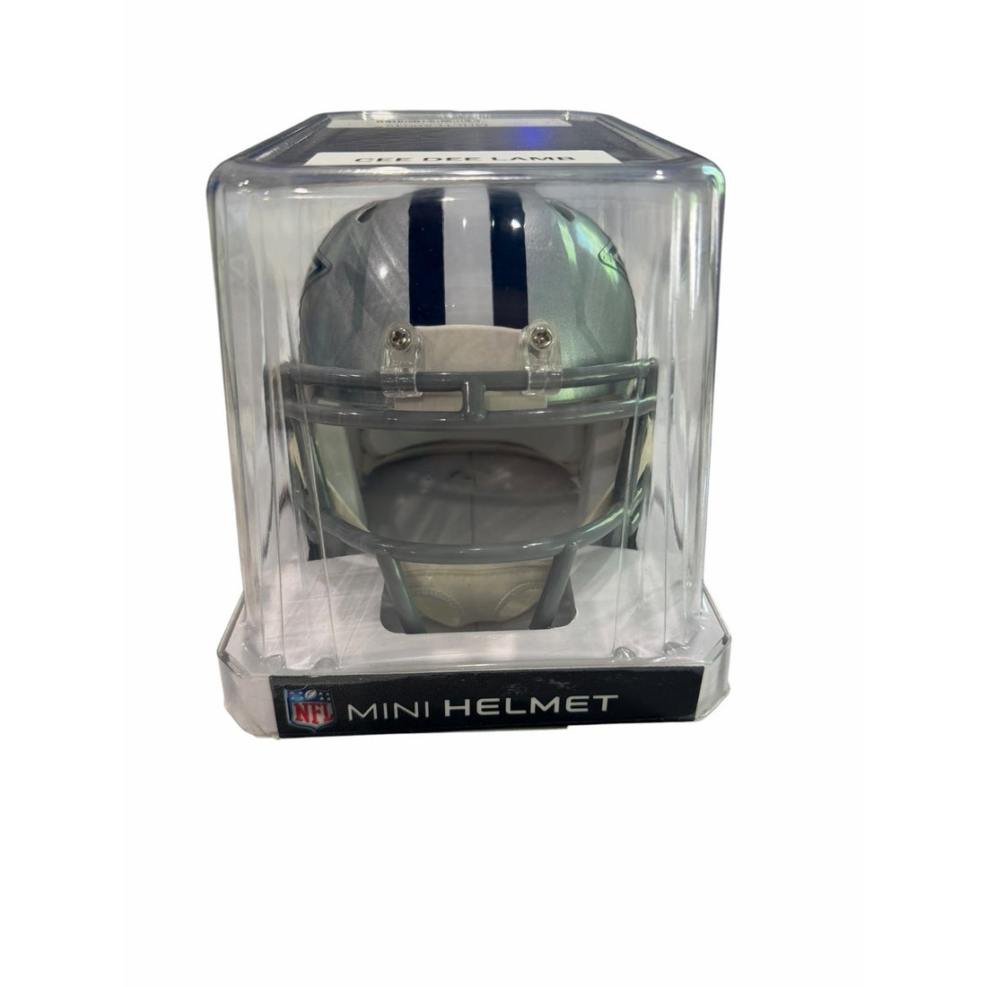 CeeDee Lamb Signed Dallas Cowboys Speed Mini Helmet NFL Authenticated Auto