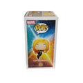 Funko Pop Captain Marvel 446 glow-in-the-dark exclusive vinyl figure in unopened collectible box