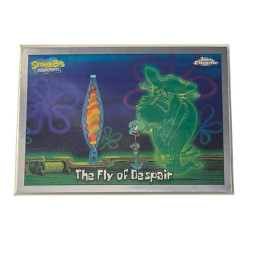 2025 Topps Chrome SpongeBob SquarePants Fly of Despair trading card NM or better