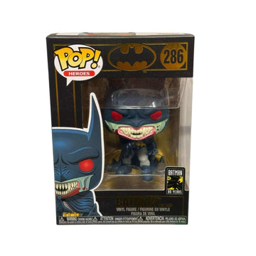 Batman Red Rain Funko Pop 286 horror-style collectible figure in box