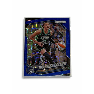 Napheesa Collier 2025 Panini Prizm WNBA #8 Blue Cracked Ice Minnesota Lynx