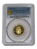 1997-W $5 Jackie Robinson Gold PCGS PR70 DCAM Cert 53909699 — original photo