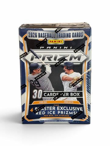 2026 Panini Prizm Baseball Blaster Box 30 Cards Red Ice Prizms Sealed — original product photo 1