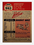 Konnor Griffin 2026 Topps Living Set #943 back