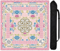 American Mahjong 160 Pink Acrylic Tile Bundle SET w/ Mat & 4 Racks Auto Pushers — original listing photo 8