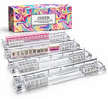 American Mahjong 160 Pink Acrylic Tile Bundle SET w/ Mat & 4 Racks Auto Pushers — original listing photo 9