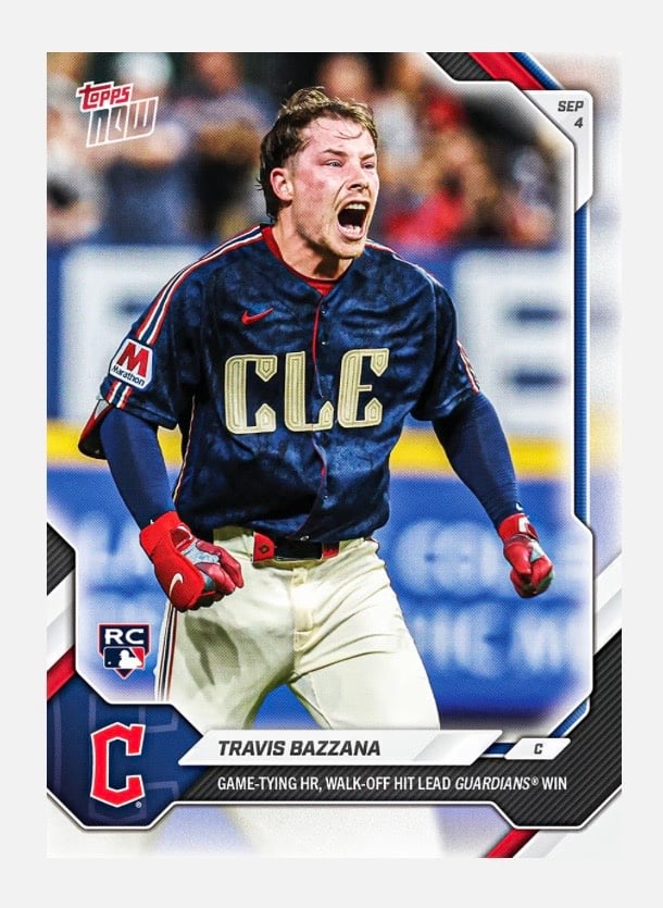 Travis Bazzana 2026 Topps NOW #636 front