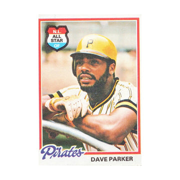 Dave Parker 1978 Topps #560 MLB Pittsburgh Pirates Vintage VG Raw Card — original product photo 1