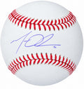 Matt Olson Signed Rawlings OML Baseball MLB Atlanta Braves Holo COA Autograph — original photo 1