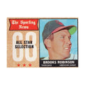 Brooks Robinson 1968 Topps #365 Baltimore Orioles Vintage G All-Star Card — original product photo 1
