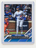 Andy Pages RC 2024 Topps NOW #850 RC Blue /49 MLB LA Dodgers OF PR 1132 — original product photo 1