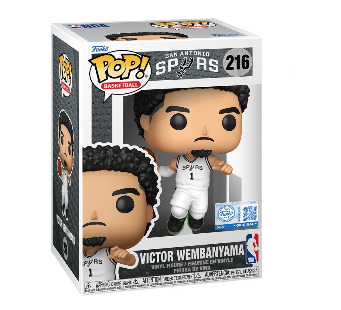 Victor Wembanyama Funko Pop NBA Spurs #216 Basketball NEW Vinyl Figure — original listing photo 1
