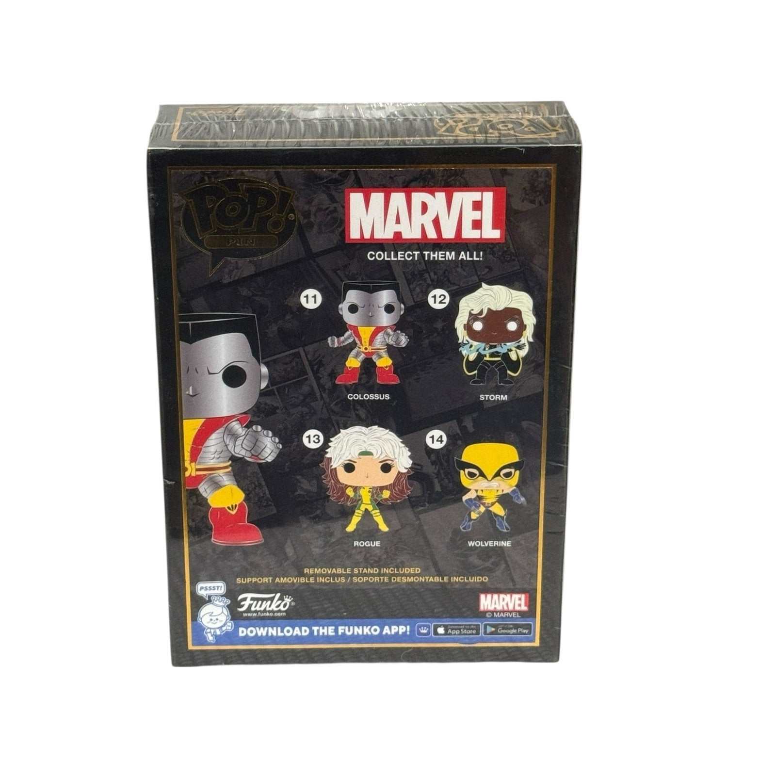 Funko Pop Pin Marvel Colossus enamel collectible X Men figure display box