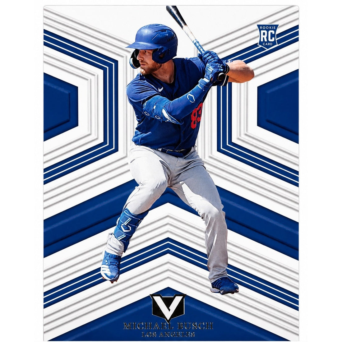 Michael Busch Panini Michael Busch RC 2023 Panini Chronicles Vertex Rookie Card No. 33 Dodgers