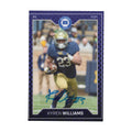 Kyren Williams 2021 The Players Trunk signed card 402/500 front