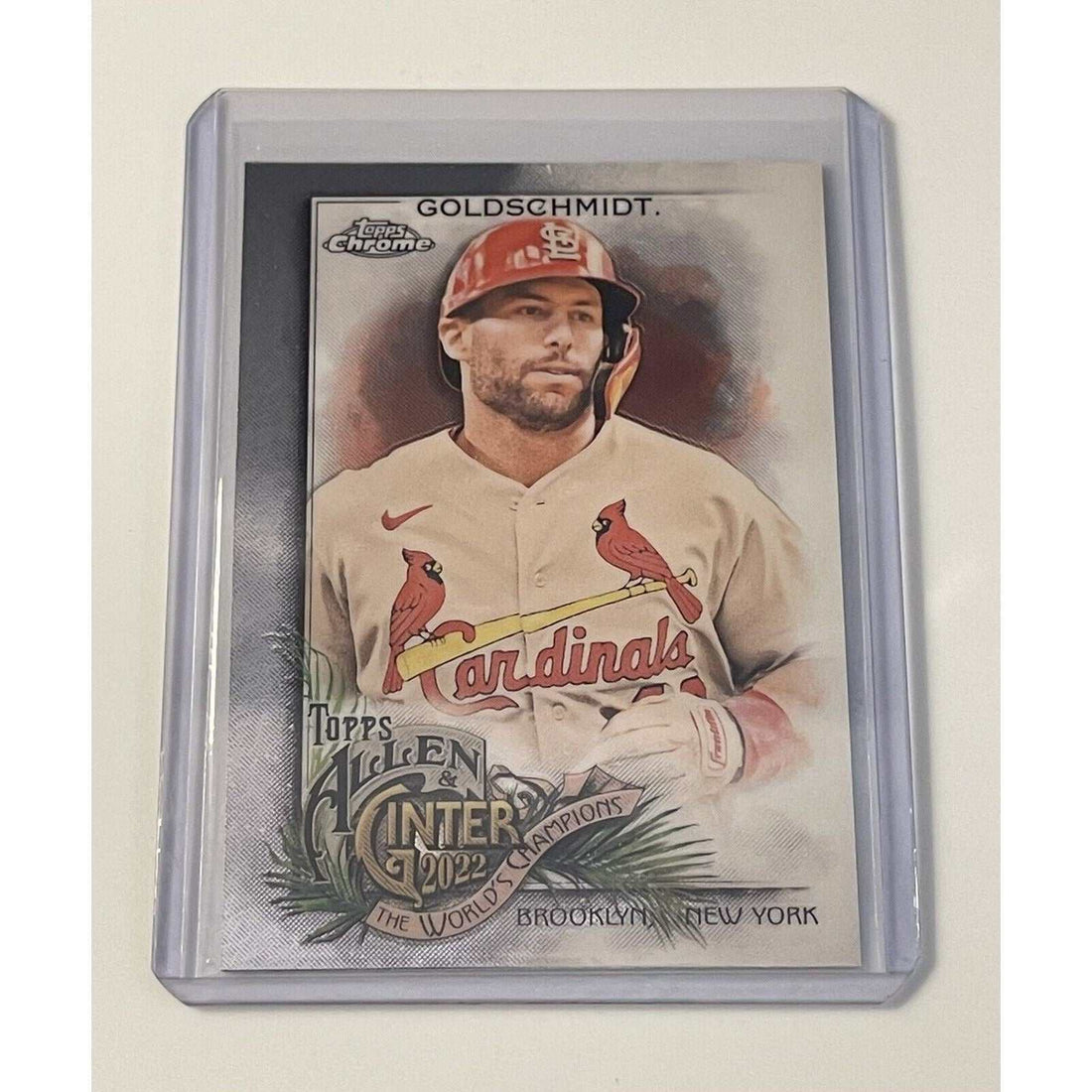 2022 Topps Allen & Ginter Paul Goldschmidt St. Louis Cardinals MVP baseball card