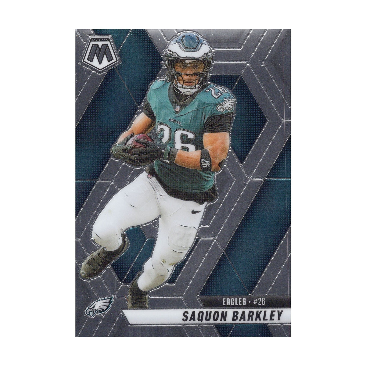Saquon Barkley 2025 Mosaic #212 Philadelphia Eagles NFL Card - image 3