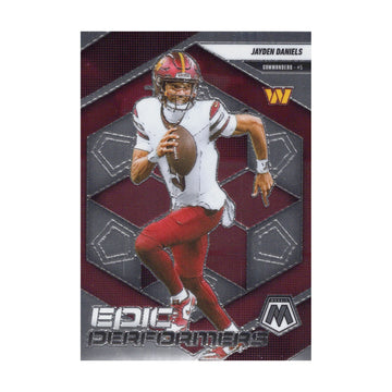 Jayden Daniels 2025 Mosaic Epic Performers #20 Washington Commanders NFL Card - image 1