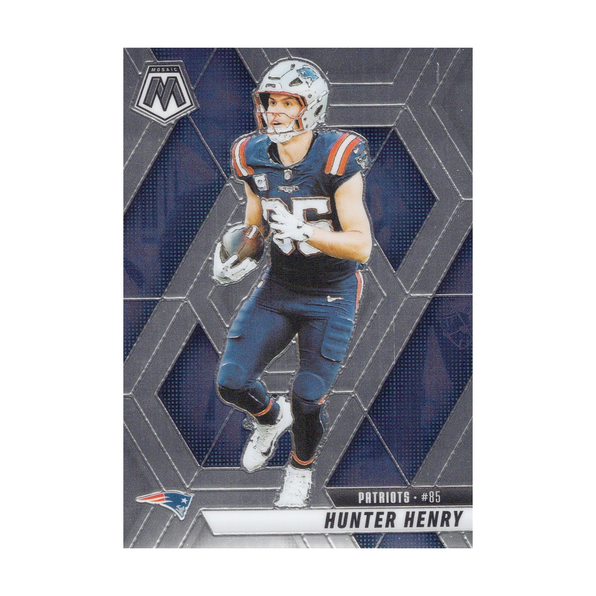 Hunter Henry 2025 Mosaic #79 New England Patriots NFL Card - image 3