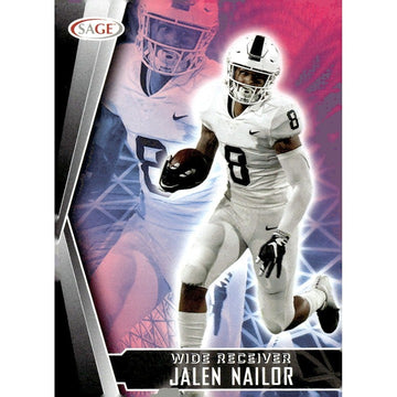 2022 SAGE High Series Football Card  #146 Jalen Nailor RC* NFL Minnesota Vikings