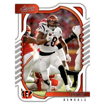 2022 Panini Absolute - Joe Mixon* NFL Cincinnati Bengals Football Green Card #45