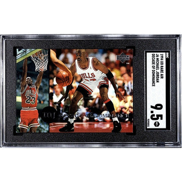 1994 Upper Deck Michael Jordan Rare Air #J6 Decade - Dominance NBA Bulls SGC 9.5