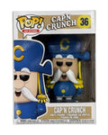Funko Pop Ad Icons Capn Crunch vinyl figure collectible in original box with Capn Crunch cereal mascot design